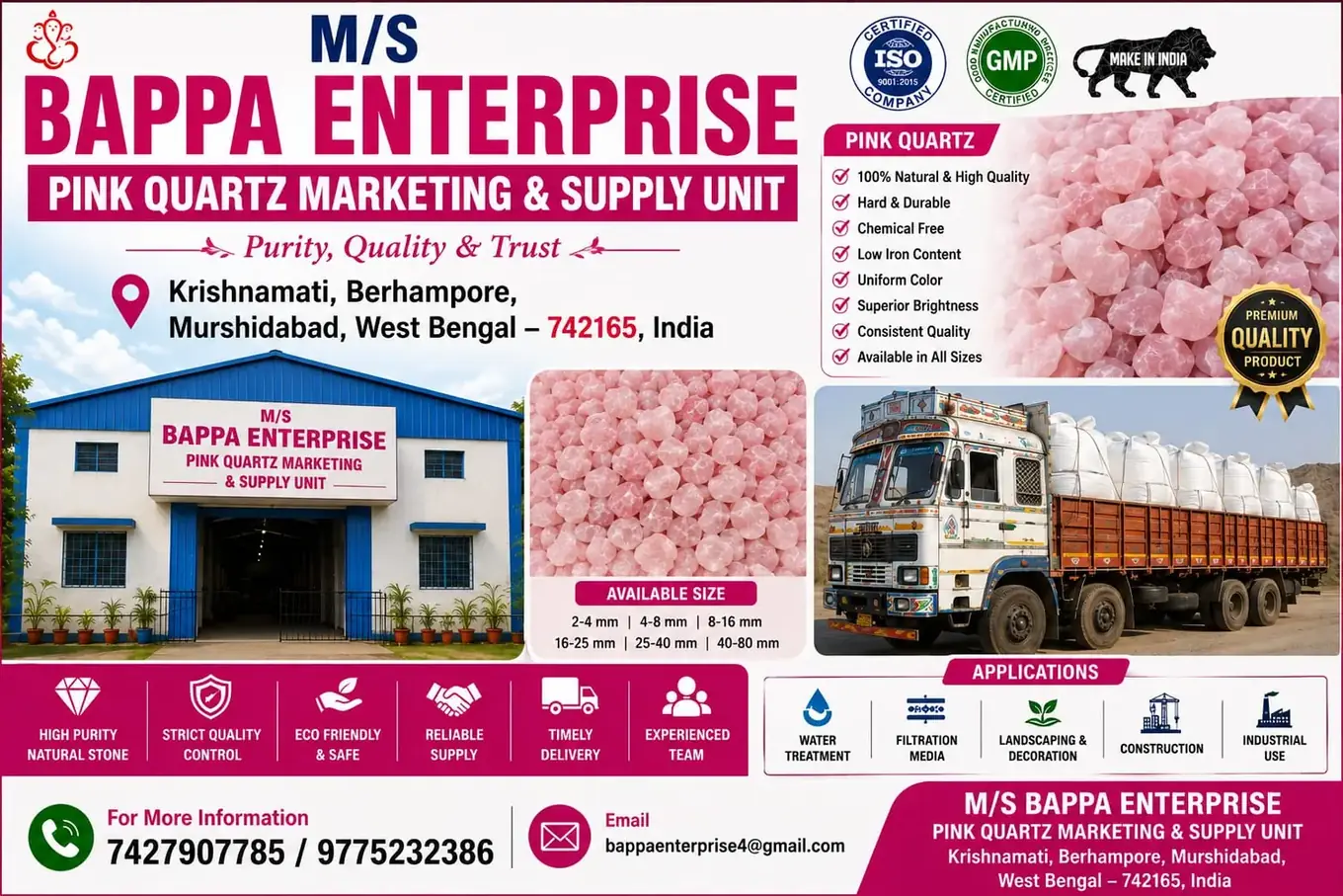 Pink Quartz datasheet